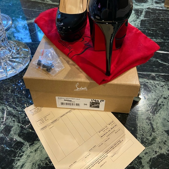 Christian Louboutin Bianca Black Heels - Picture 4 of 5